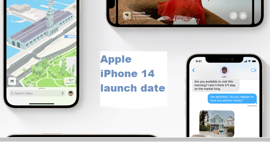 Apple iphone 14 launch date