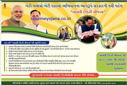 [GVDY] Gujarat Vahli Dikri Yojana 2020 - Online Registration Application