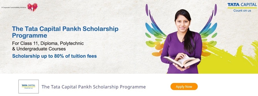 Tata Capital Pankh Scholarship Programme 2020 - Apply Online (buddy4study.com) Application Form Last Date Selection Process