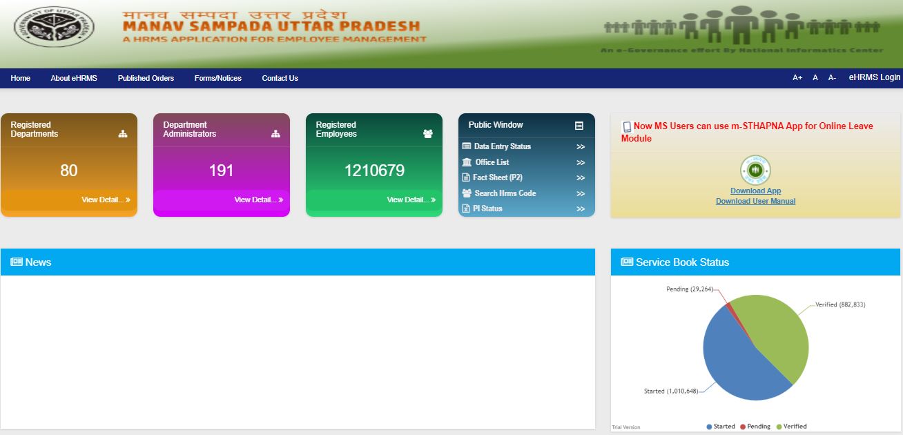 UP Manav Sampada Portal 2021- Login Online Registration Form App Download & Apply For Leave