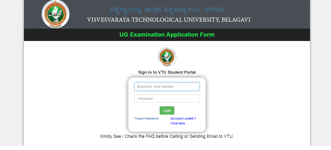 VTU Student Registration