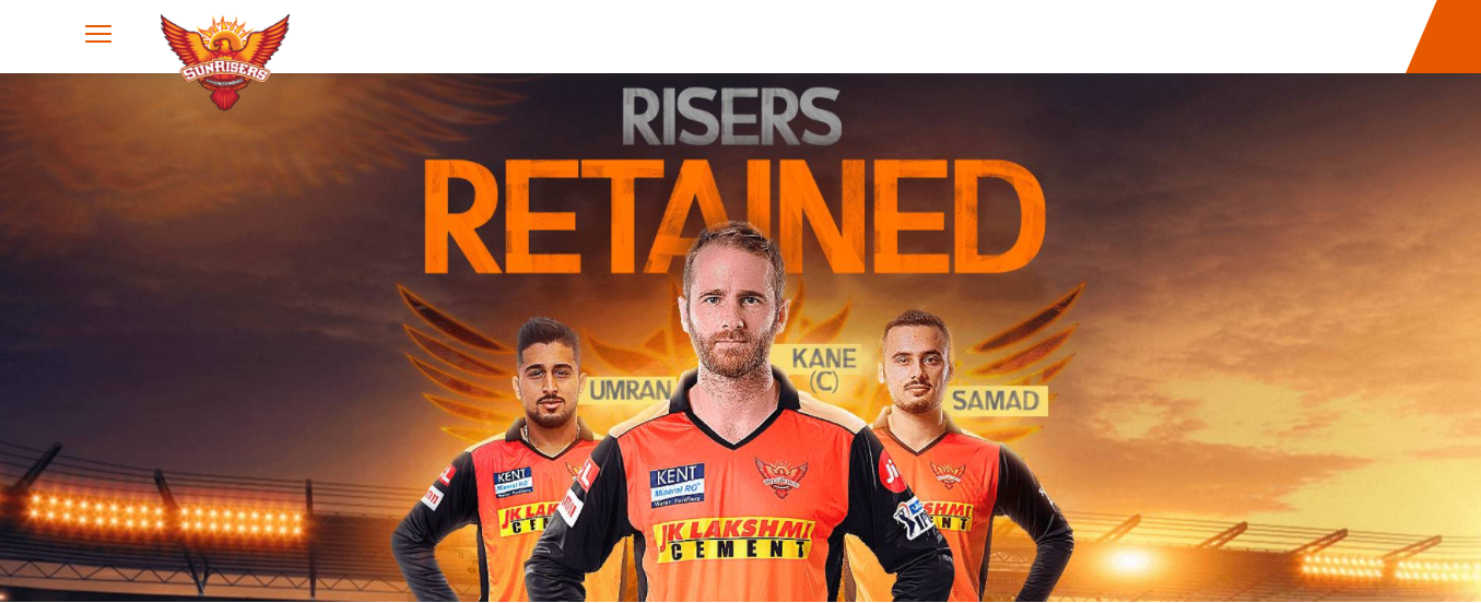 SRH Retained players