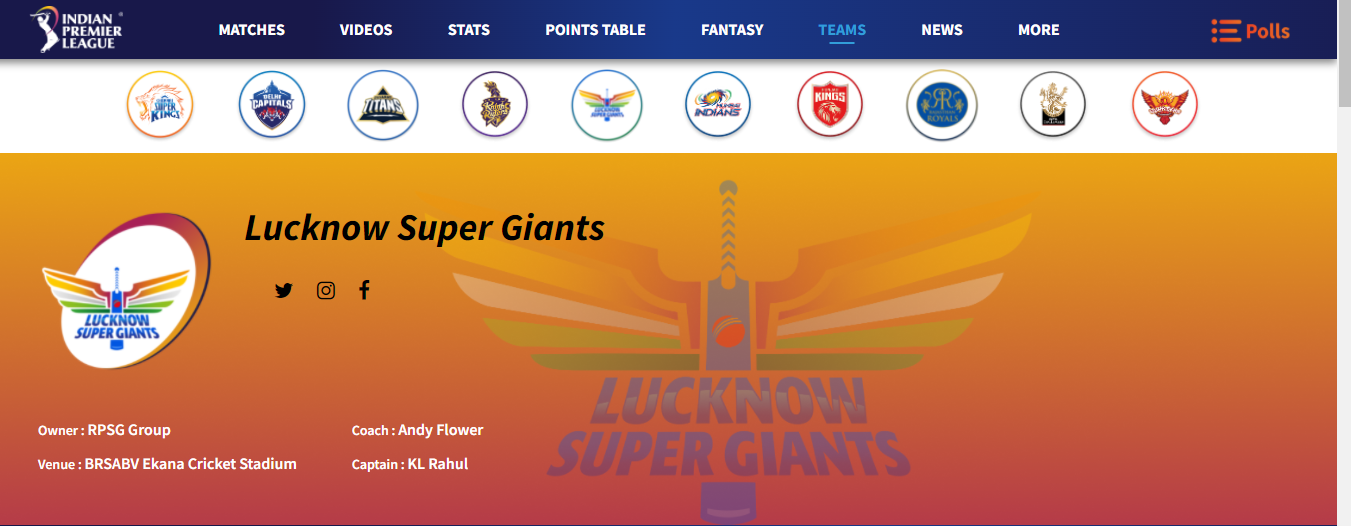 lucknow supergiants team